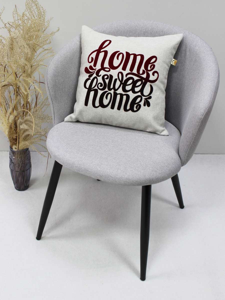 Подушка декоративная ORIGINAL Red~Black. ORIGINAL SWEET HOME 40x40. Каталог Матекс