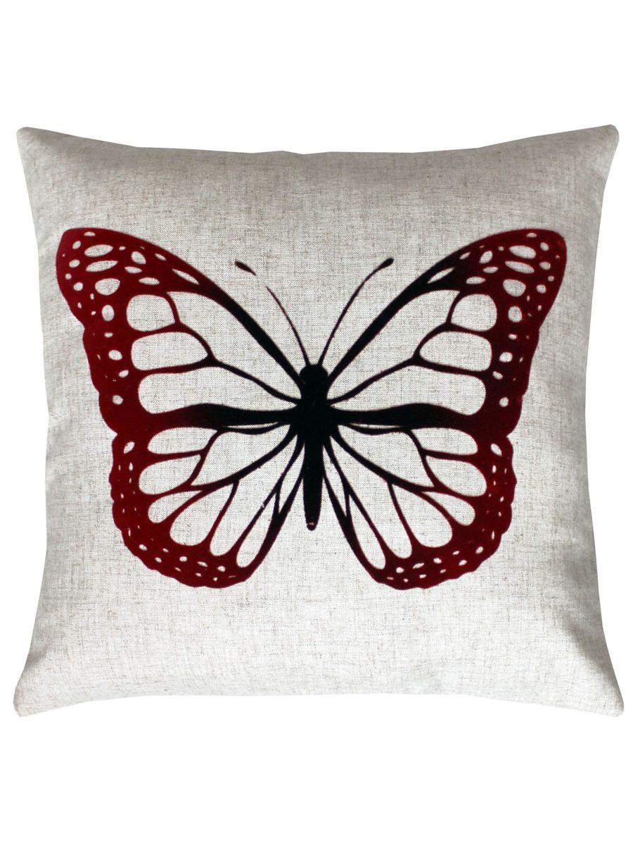 Подушка декоративная ORIGINAL Red~Black 40x40 Для дома и офиса