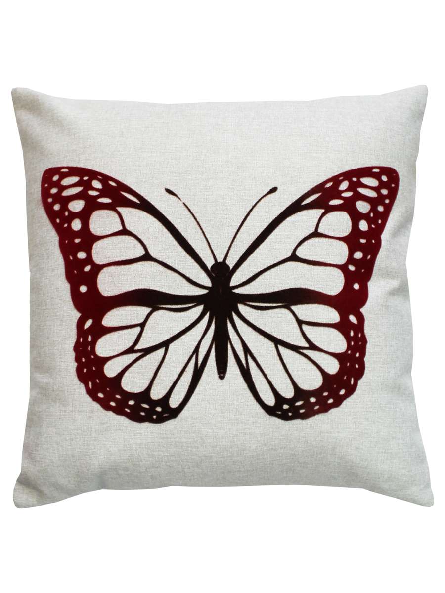 Подушка декоративная ORIGINAL Red~Black 40x40 Для дома и офиса