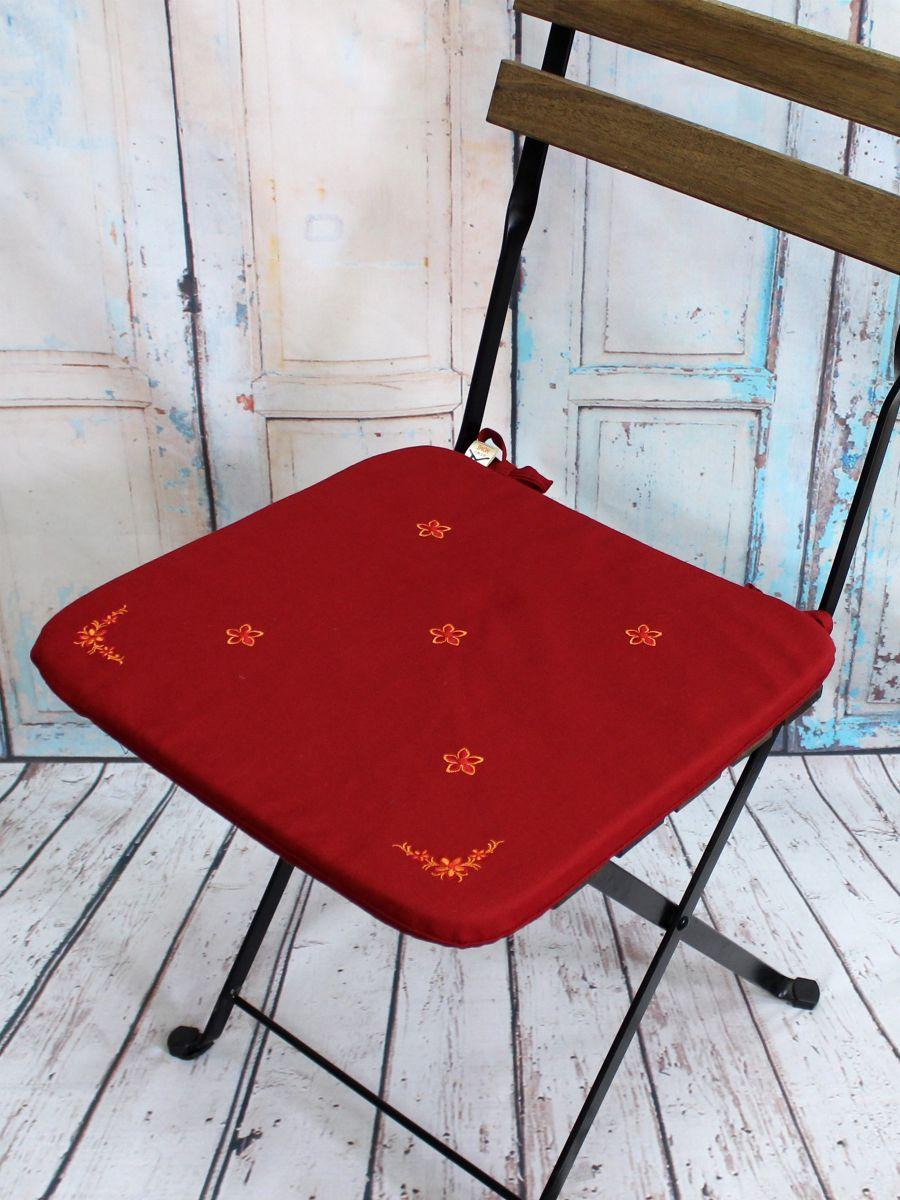 Подушка для сидения НЕЗАБУДКА.  38x38. Каталог Матекс