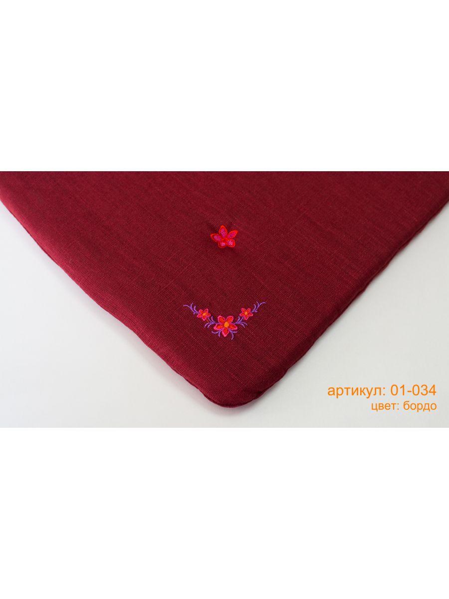 Подушка для сидения НЕЗАБУДКА.  38x38. Каталог Матекс