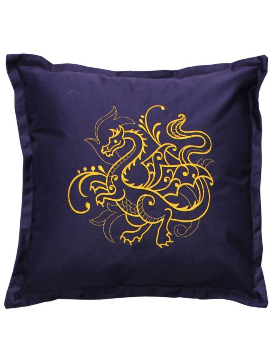 Подушка декоративная КОРОЛЕВСКАЯ. ДРАКОН 48x48. Каталог Матекс Подушка декоративная КОРОЛЕВСКАЯ. ДРАКОН 48x48. Каталог Матекс