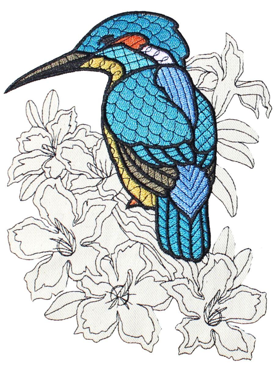 Подушка декоративная BIRDS. ЗИМОРОДОК 48x48. Каталог Матекс