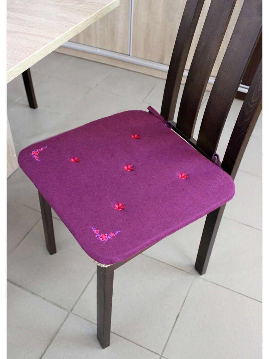 Подушка для сидения НЕЗАБУДКА.  38x38. Каталог Матекс