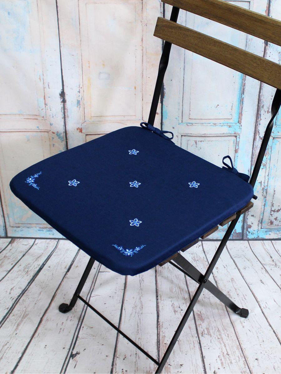 Подушка для сидения НЕЗАБУДКА.  38x38. Каталог Матекс