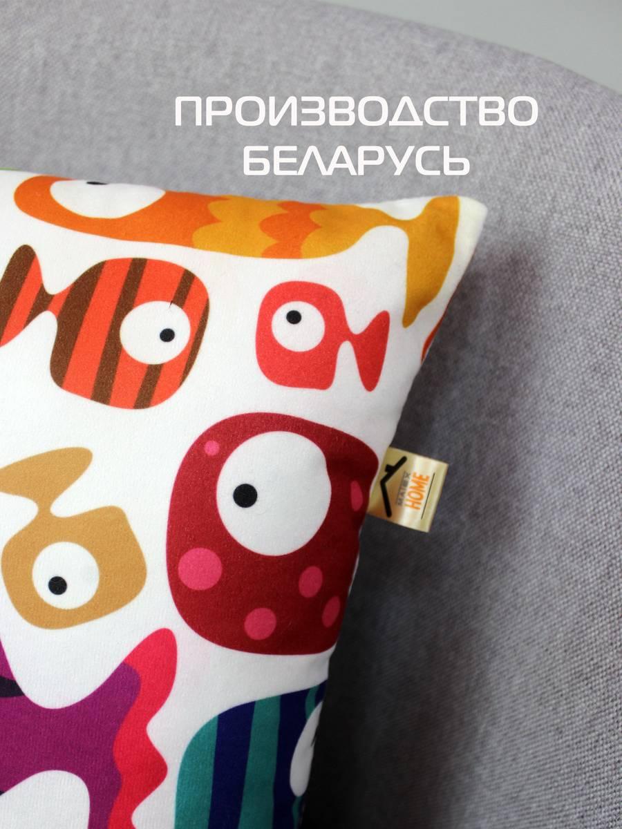 Подушка декоративная FANTASY. РЫБКИ 33x33. Каталог Матекс Подушка декоративная FANTASY. РЫБКИ 33x33. Каталог Матекс