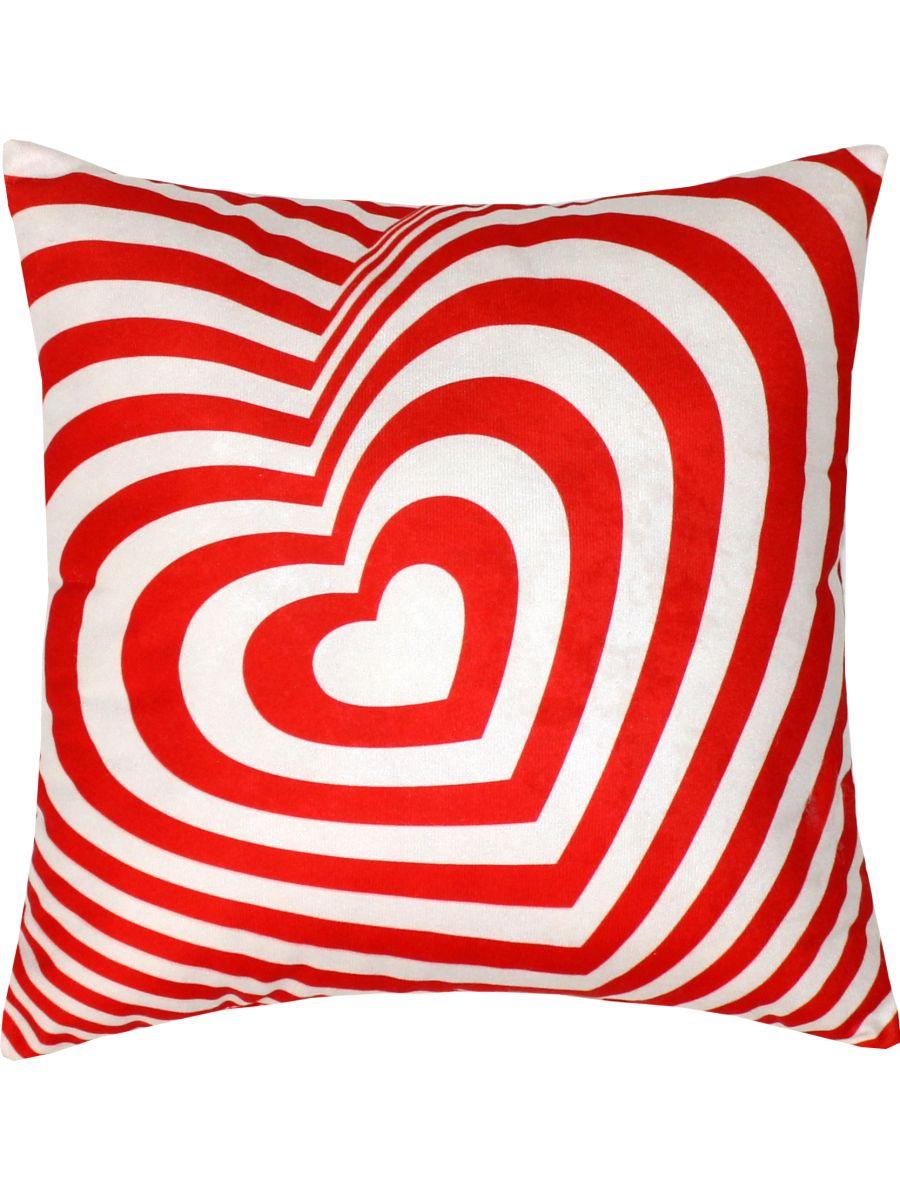 Подушка декоративная FANTASY. СЕРДЦЕ ГИПНОЗ 33x33. Каталог Матекс