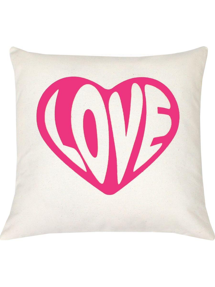 Подушка декоративная LOVE STORY 40x40 Для дома и офиса