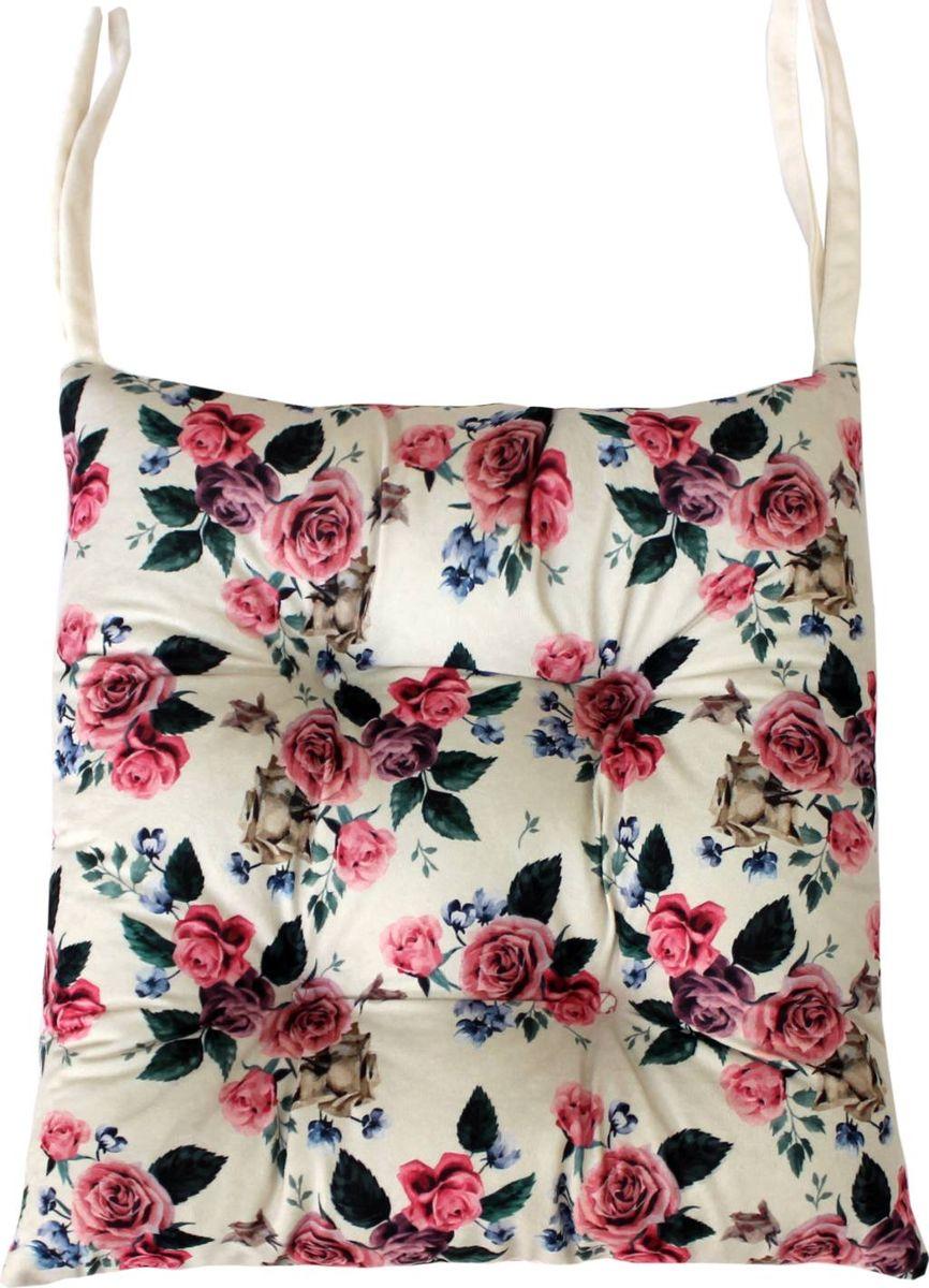 Подушка для сиденья MIX. ЦВЕТЫ НА МОЛОЧНОМ 42x42. Каталог Матекс Подушка для сиденья MIX. ЦВЕТЫ НА МОЛОЧНОМ 42x42. Каталог Матекс