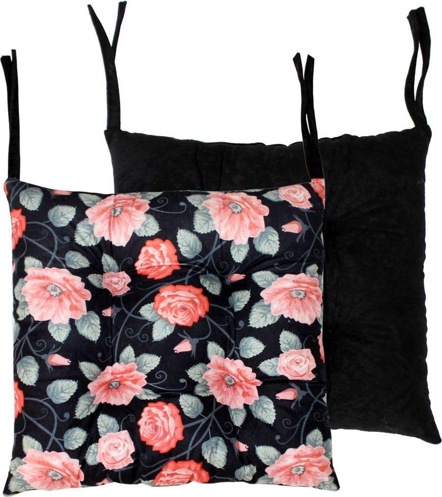 Подушка для сиденья MIX. ЦВЕТЫ НА ЧЕРНОМ 42x42. Каталог Матекс Подушка для сиденья MIX. ЦВЕТЫ НА ЧЕРНОМ 42x42. Каталог Матекс