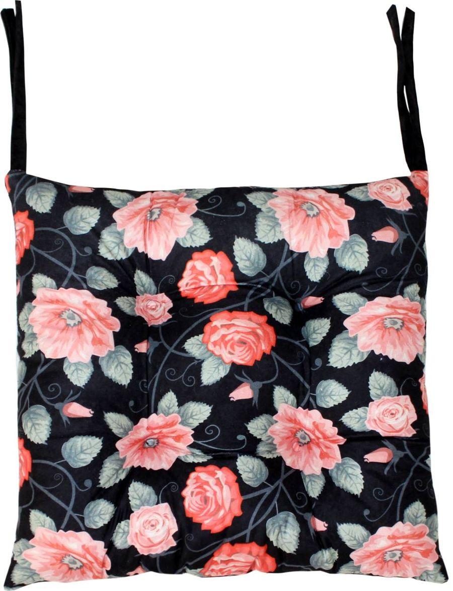 Подушка для сиденья MIX. ЦВЕТЫ НА ЧЕРНОМ 42x42. Каталог Матекс Подушка для сиденья MIX. ЦВЕТЫ НА ЧЕРНОМ 42x42. Каталог Матекс