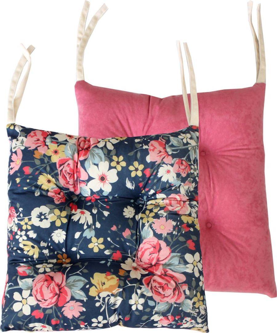 Подушка для сиденья MIX. ЦВЕТЫ НА СИНЕМ 42x42. Каталог Матекс Подушка для сиденья MIX. ЦВЕТЫ НА СИНЕМ 42x42. Каталог Матекс