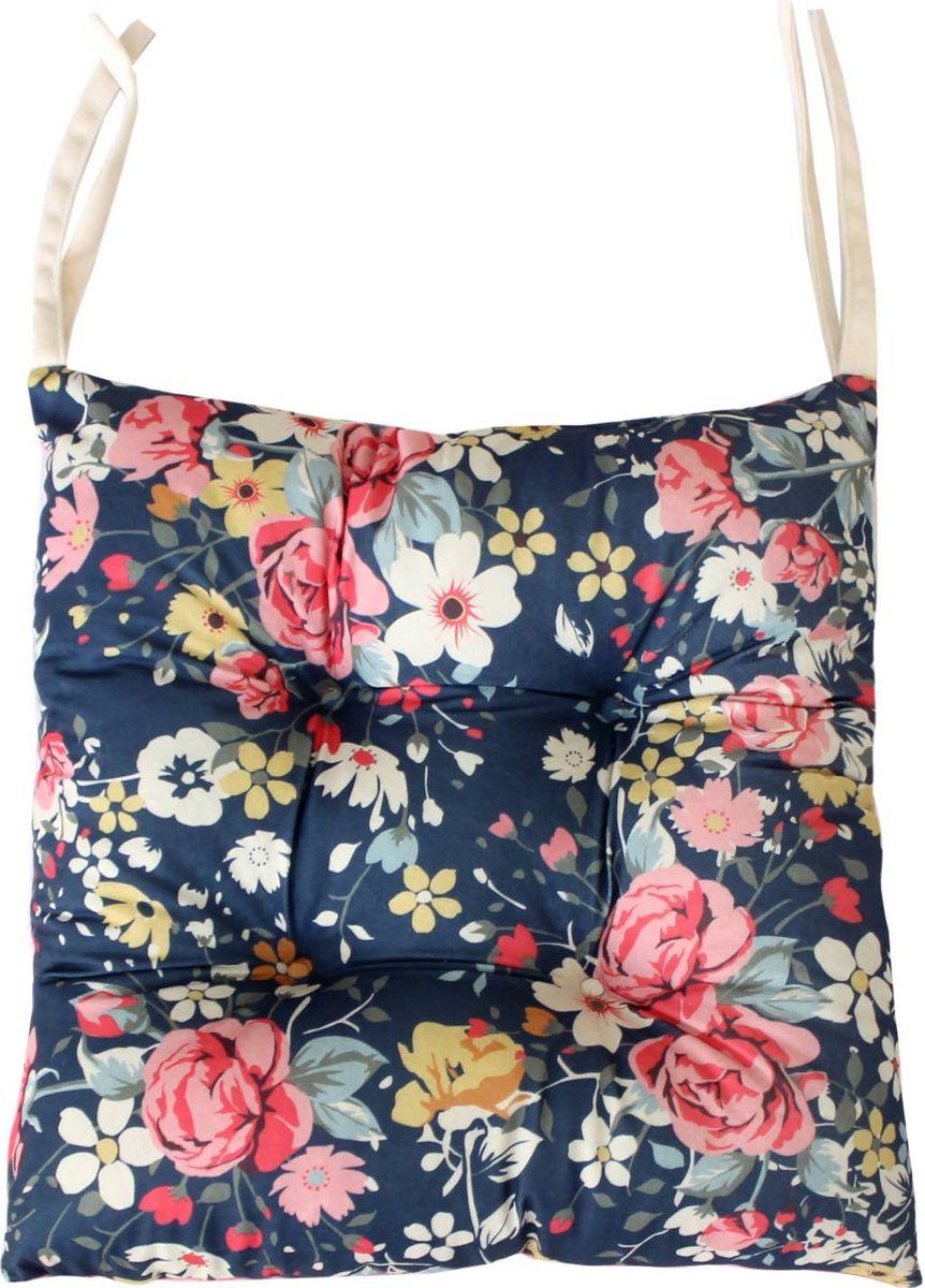 Подушка для сиденья MIX. ЦВЕТЫ НА СИНЕМ 42x42. Каталог Матекс Подушка для сиденья MIX. ЦВЕТЫ НА СИНЕМ 42x42. Каталог Матекс