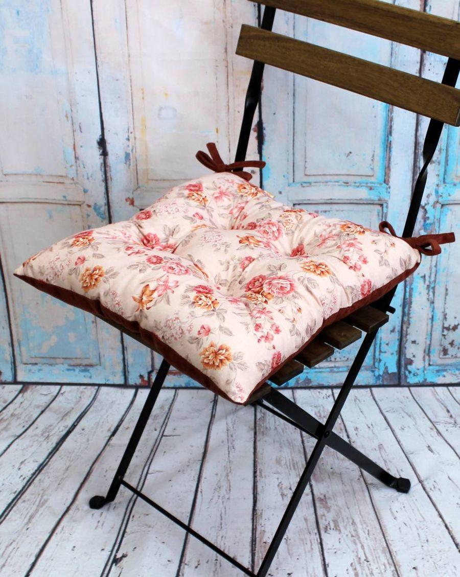 Подушка для сиденья MIX. ЦВЕТЫ НА РОЗОВОМ 42x42. Каталог Матекс Подушка для сиденья MIX. ЦВЕТЫ НА РОЗОВОМ 42x42. Каталог Матекс