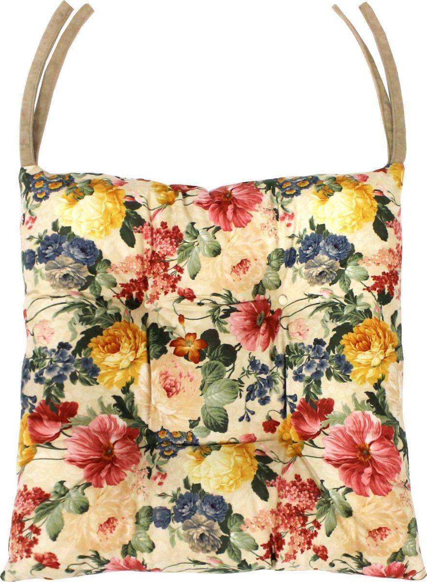 Подушка для сиденья MIX. ЦВЕТЫ НА БЕЖЕВОМ 42x42. Каталог Матекс Подушка для сиденья MIX. ЦВЕТЫ НА БЕЖЕВОМ 42x42. Каталог Матекс