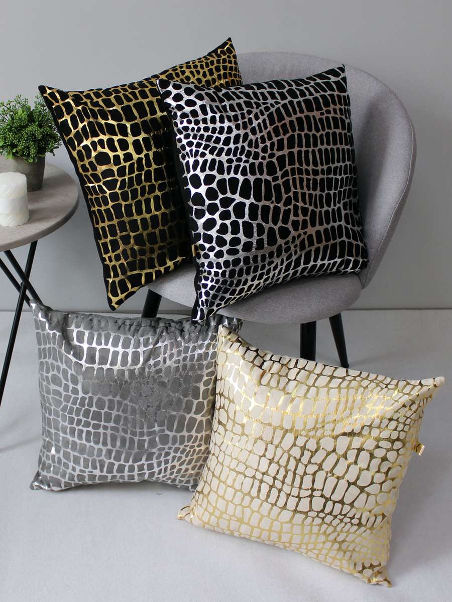 Подушка декоративная LUXURY. КРОКОДИЛ 45x45. Каталог Матекс Подушка декоративная LUXURY. КРОКОДИЛ 45x45. Каталог Матекс