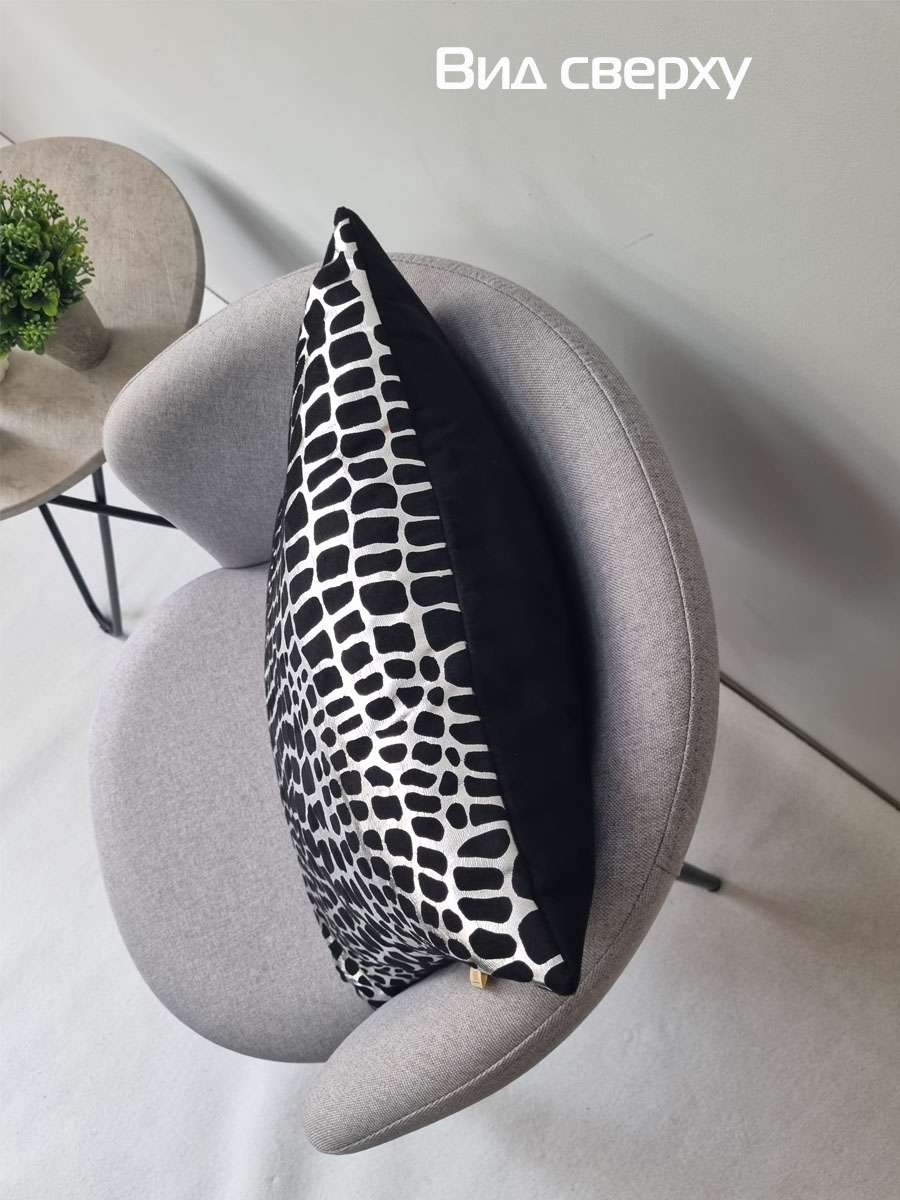 Подушка декоративная LUXURY. КРОКОДИЛ 45x45. Каталог Матекс Подушка декоративная LUXURY. КРОКОДИЛ 45x45. Каталог Матекс