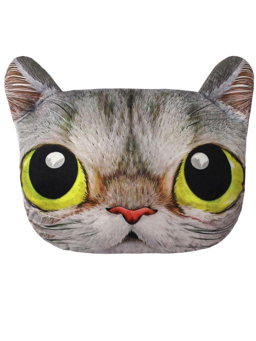Подушка декоративная ANIMALS. КОТ ЖЕЛТЫЕ ГЛАЗА 41x38. Каталог Матекс