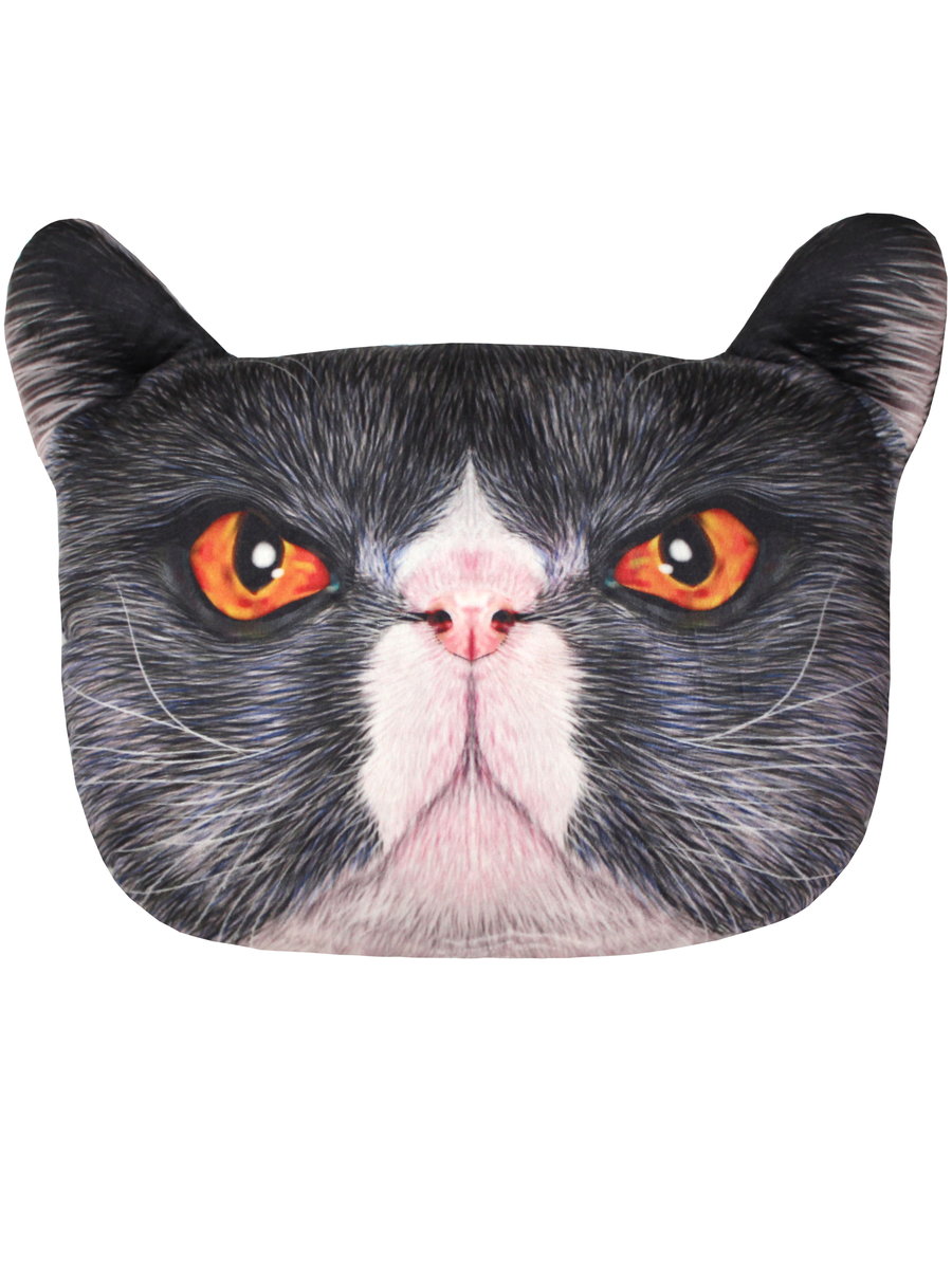 Подушка декоративная ANIMALS. КОТ КРАСНЫЕ ГЛАЗА 41x38. Каталог Матекс