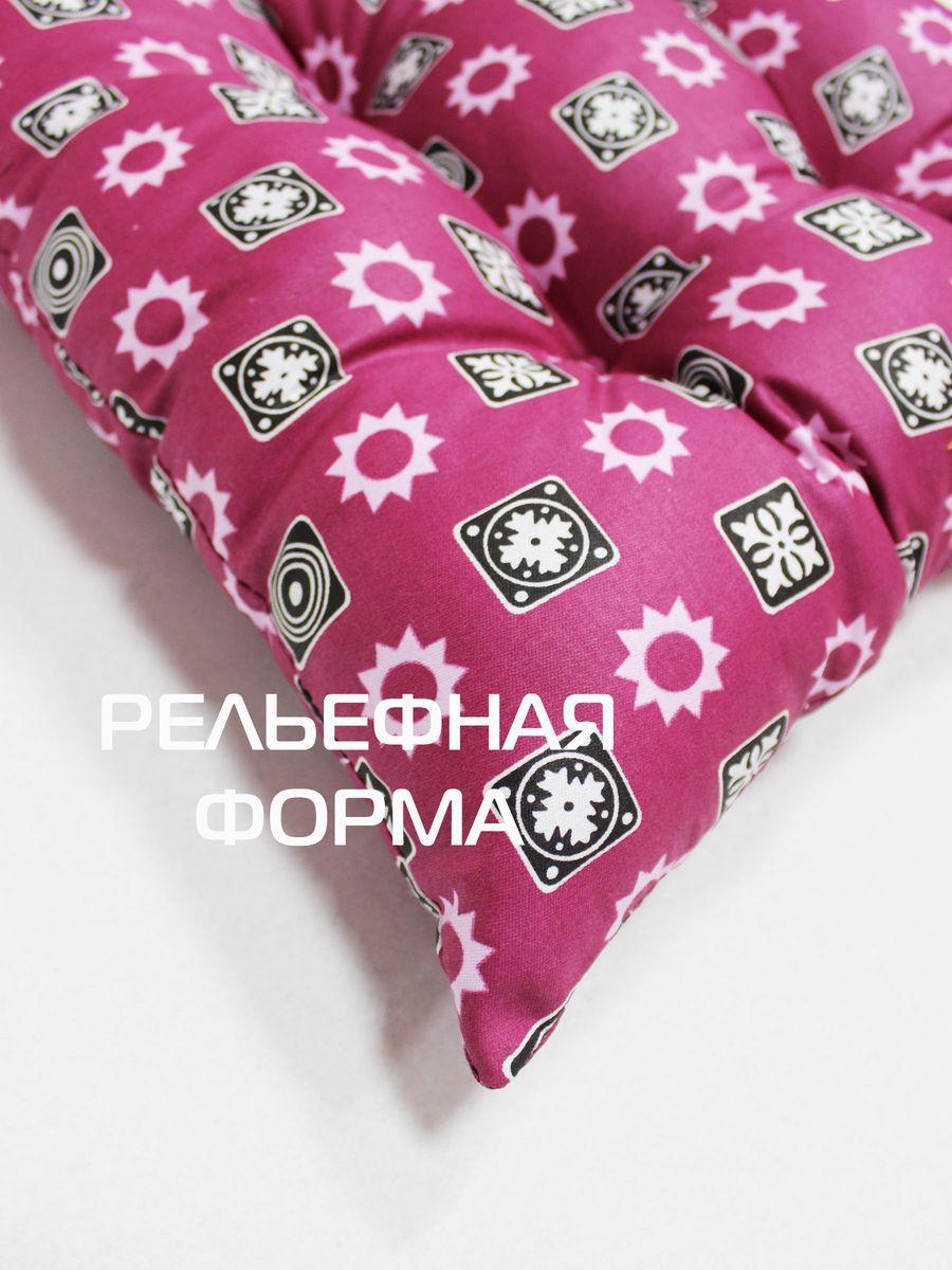 Подушка для сиденья HOMELY. СОЛНЦЕ НА БОРДОВОМ 42x42. Каталог Матекс