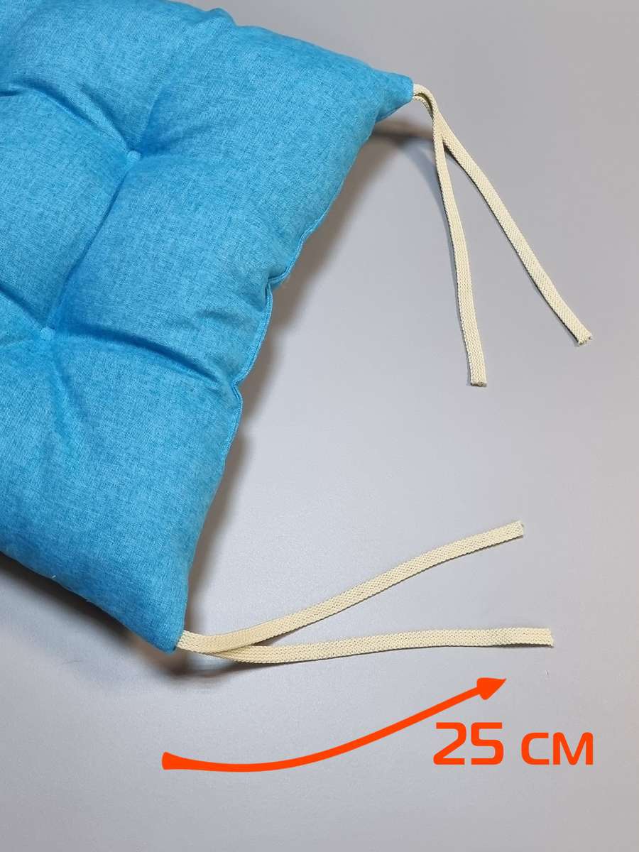 Подушка для сидения MELANGE.  42x42. Каталог Матекс