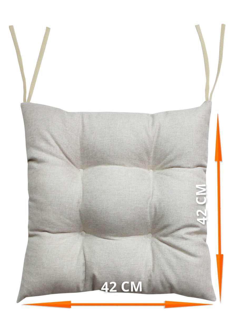 Подушка для сидения MELANGE.  42x42. Каталог Матекс