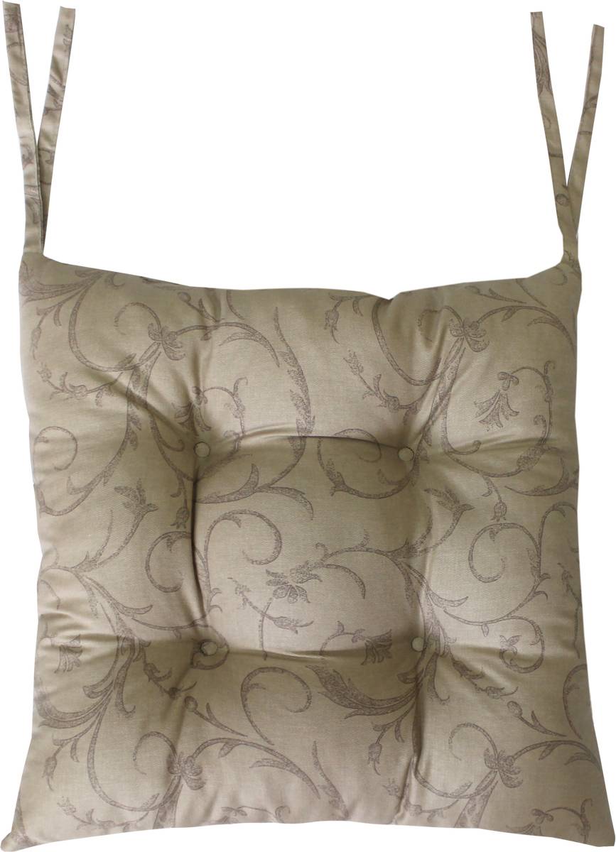 Подушка для сидения HOMELY. УЗОРЫ НА ПЕСОЧНОМ 42x42. Каталог Матекс