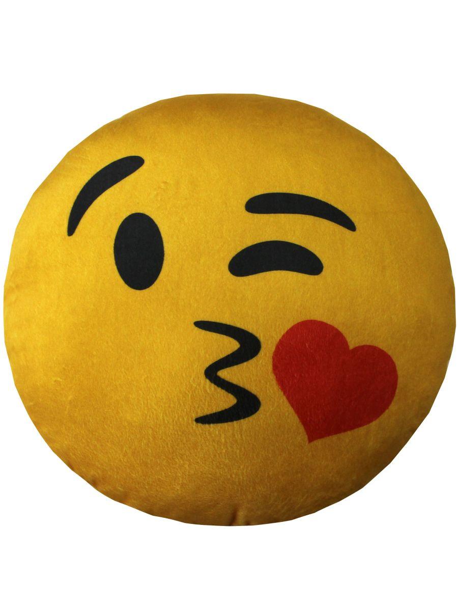 Дополнительный подголовник EMOJI. SMILE , ПОЦЕЛУЙ 30x30. Каталог Матекс
