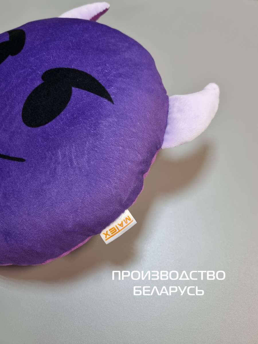 Дополнительный подголовник EMOJI. SMILE , ЧЕРТЕНОК 30x30. Каталог Матекс