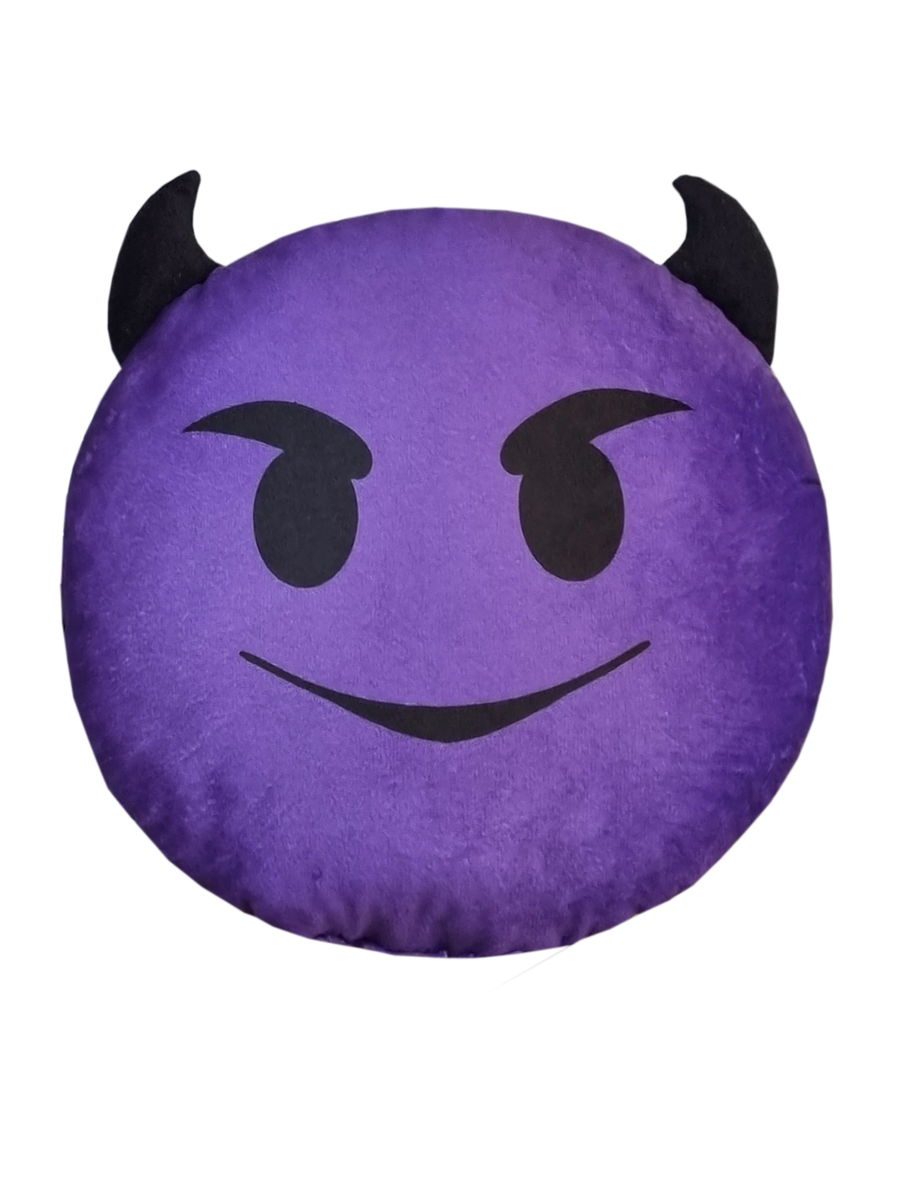 Дополнительный подголовник EMOJI. SMILE , ЧЕРТЕНОК 30x30. Каталог Матекс