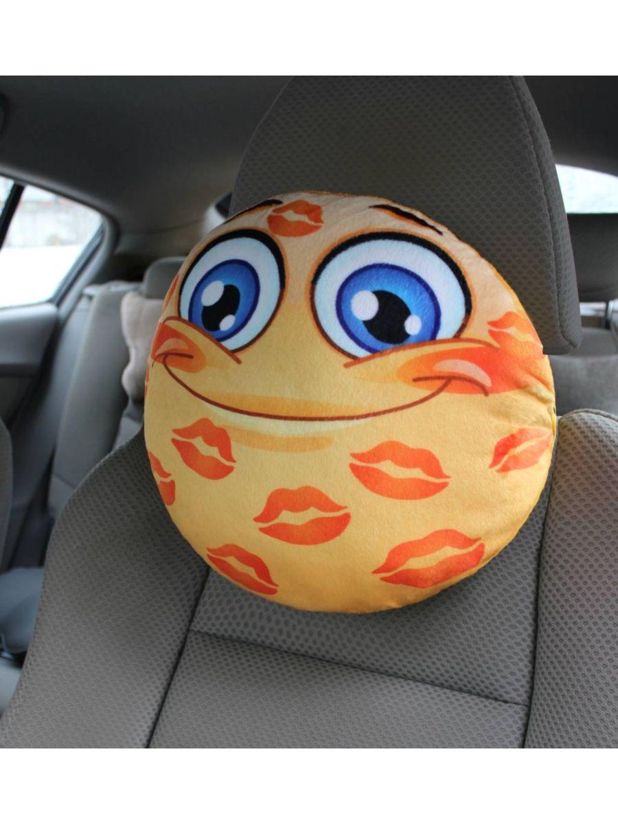Дополнительный подголовник EMOJI 30x30 Для автомобилистов