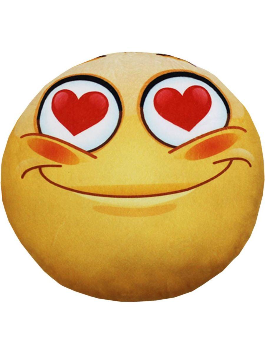 Дополнительный подголовник EMOJI. ВЛЮБЛЕННЫЙ 30x30. Каталог Матекс