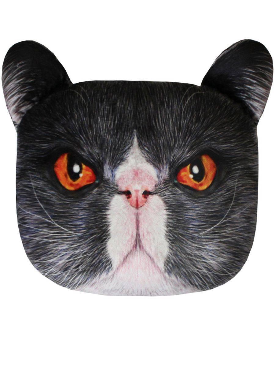 Дополнительный подголовник ANIMALS. КОТ КРАСНЫЕ ГЛАЗА 30x25. Каталог Матекс