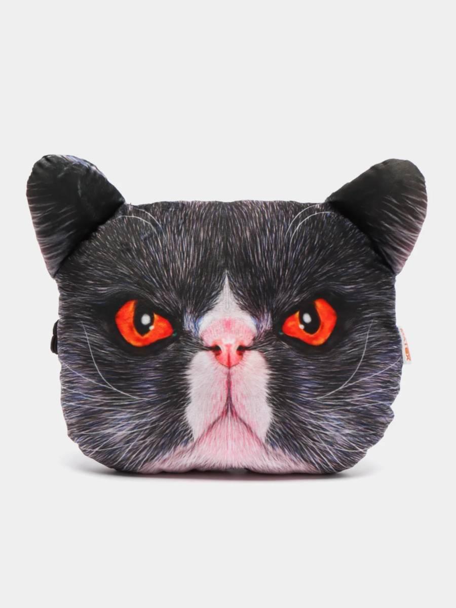 Дополнительный подголовник ANIMALS. КОТ КРАСНЫЕ ГЛАЗА 30x25. Каталог Матекс