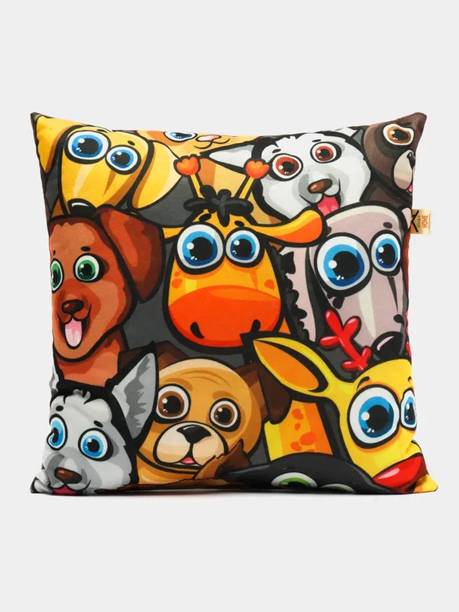 Подушка декоративная FANTASY. ЗВЕРЮШКИ 33x33. Каталог Матекс
