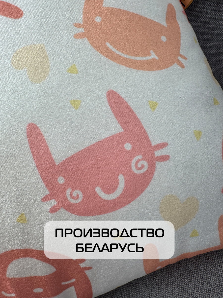 Подушка декоративная FANTASY. ЗАЙКИ 33x33. Каталог Матекс Подушка декоративная FANTASY. ЗАЙКИ 33x33. Каталог Матекс