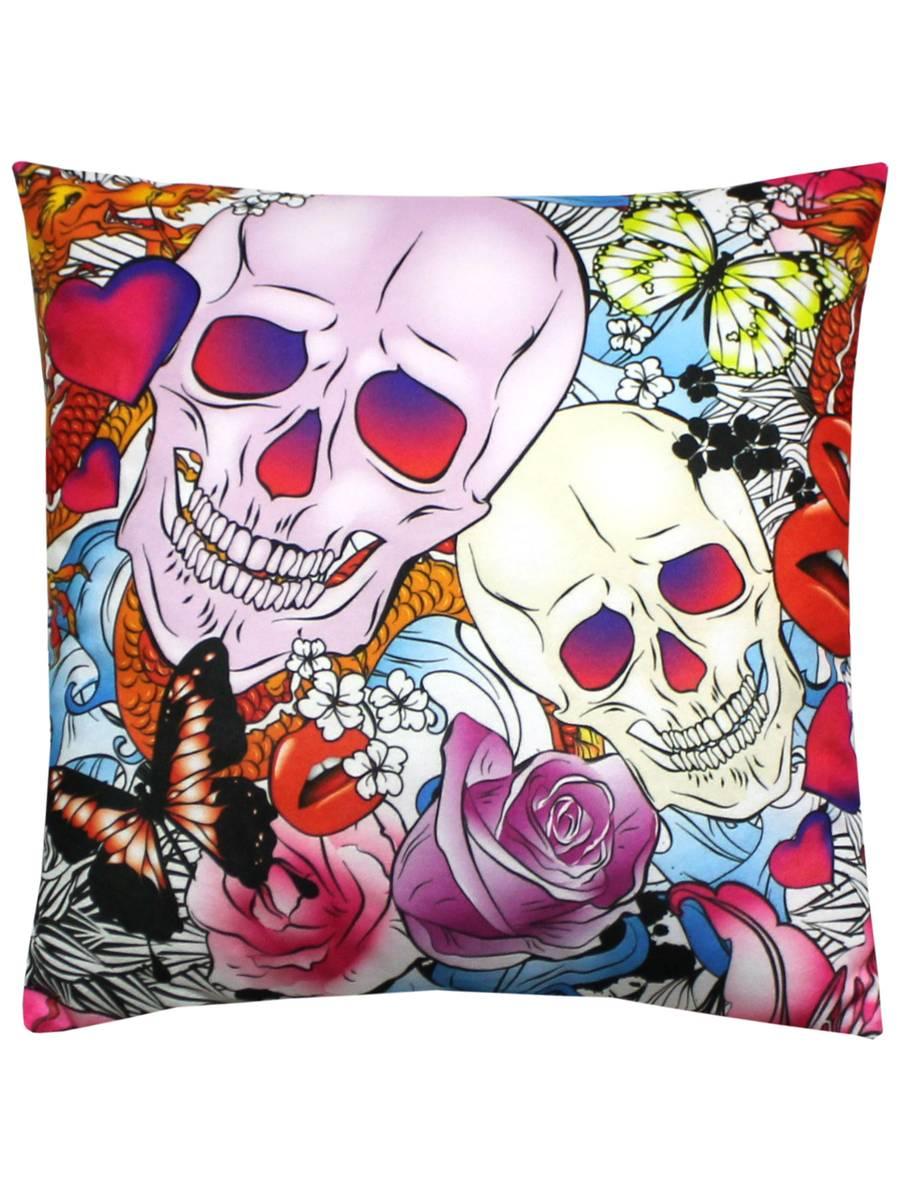 Подушка декоративная FANTASY. ЧЕРЕПА 33x33. Каталог Матекс Подушка декоративная FANTASY. ЧЕРЕПА 33x33. Каталог Матекс