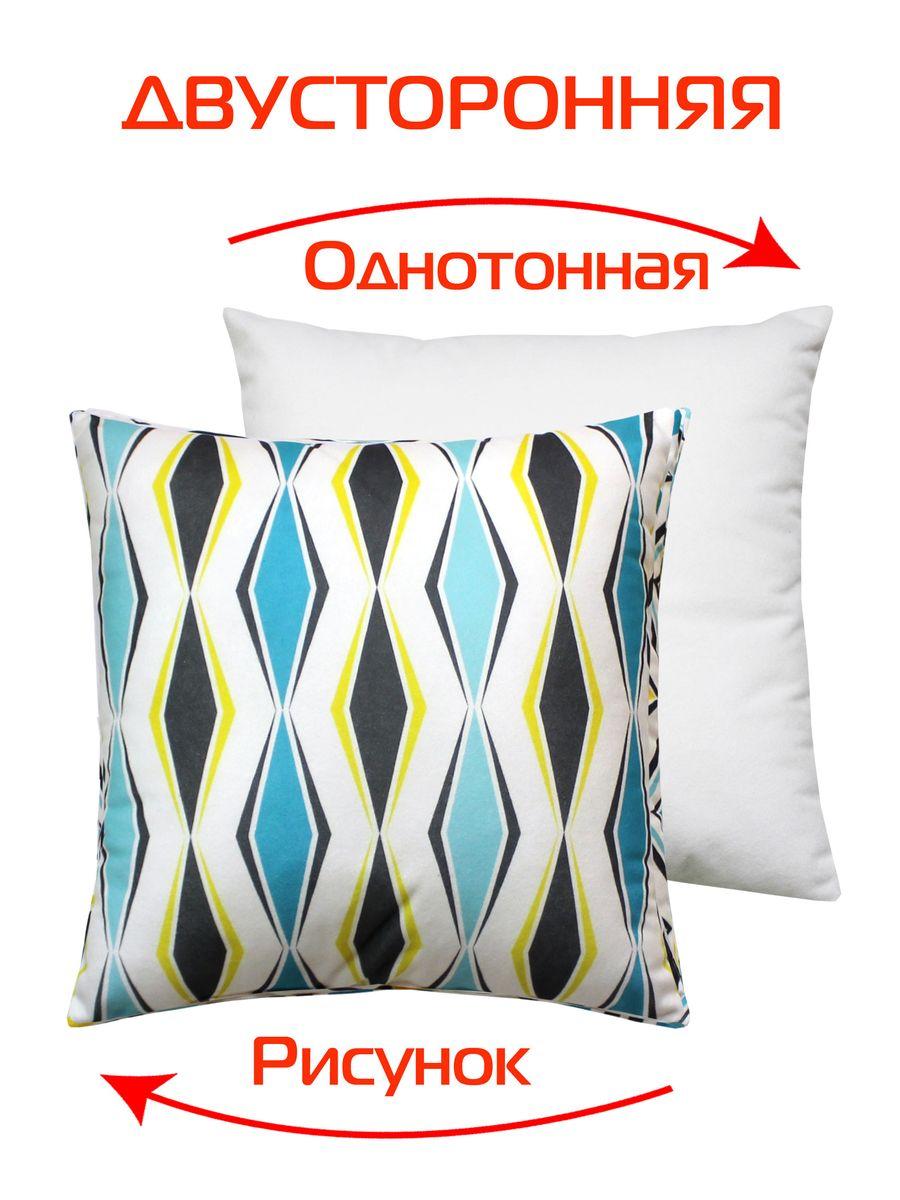 Подушка декоративная FANTASY RETRO 33x33 Для дома и офиса