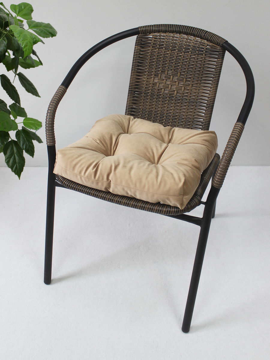 Подушка для сидения VELOURS.  40x40. Каталог Матекс