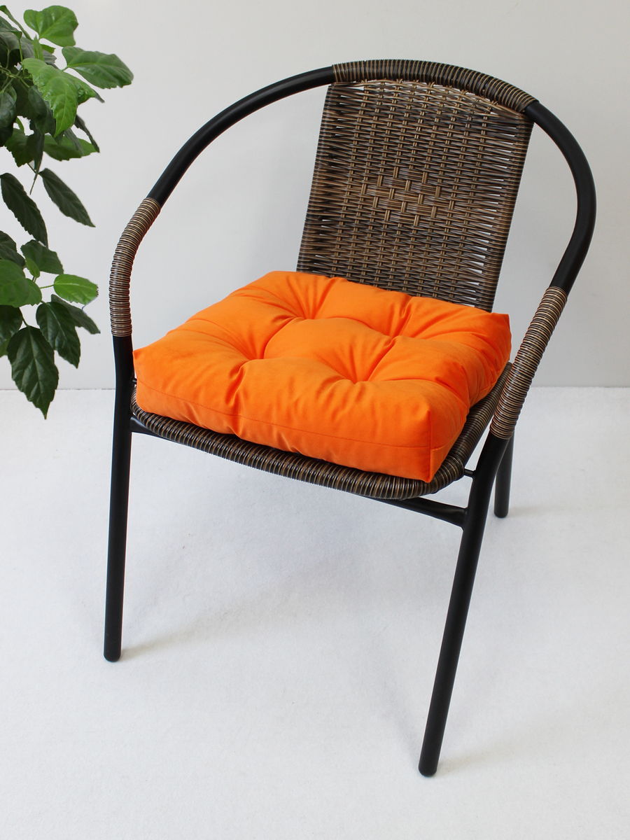 Подушка для сидения VELOURS.  40x40. Каталог Матекс