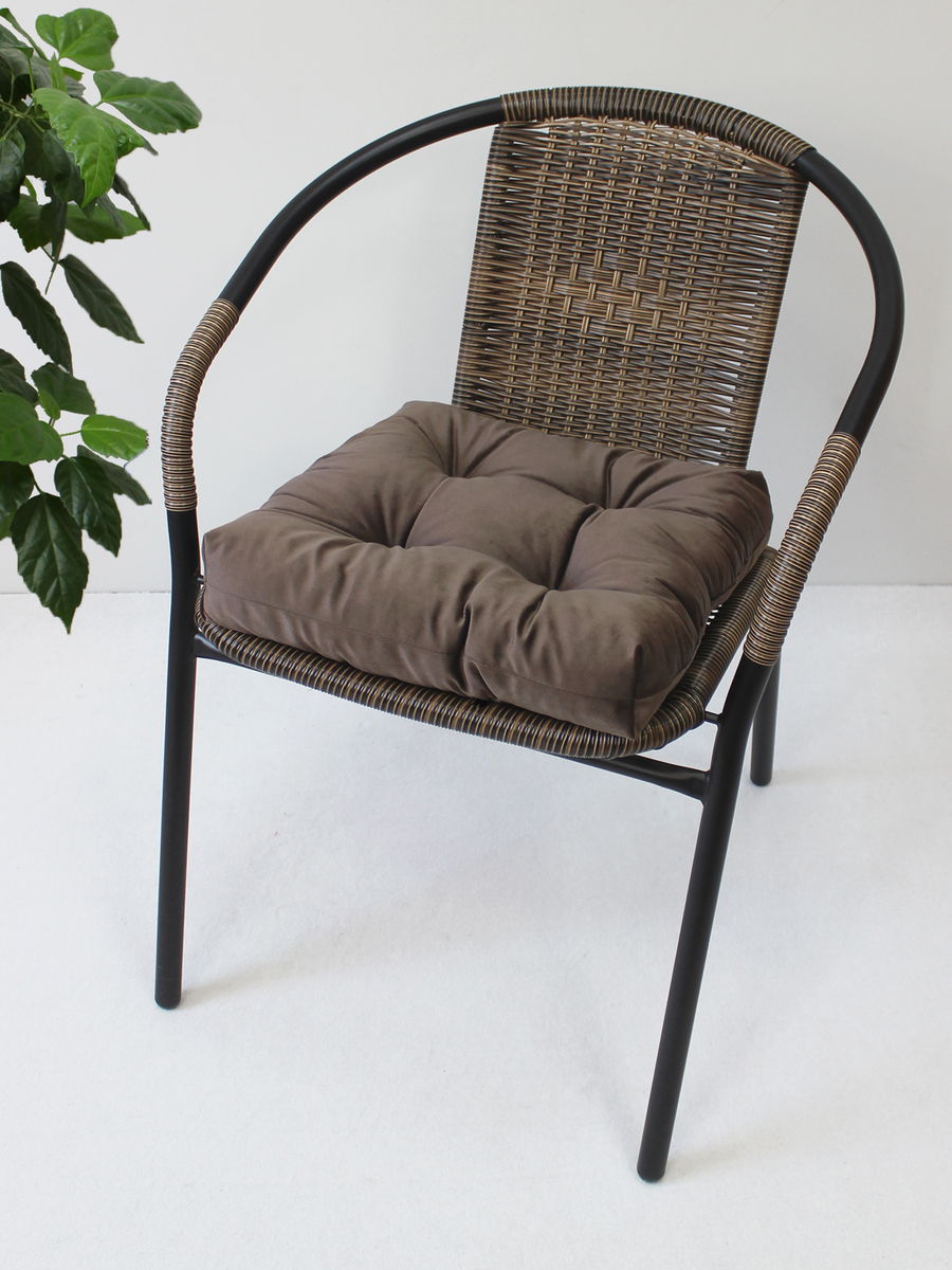 Подушка для сидения VELOURS.  40x40. Каталог Матекс