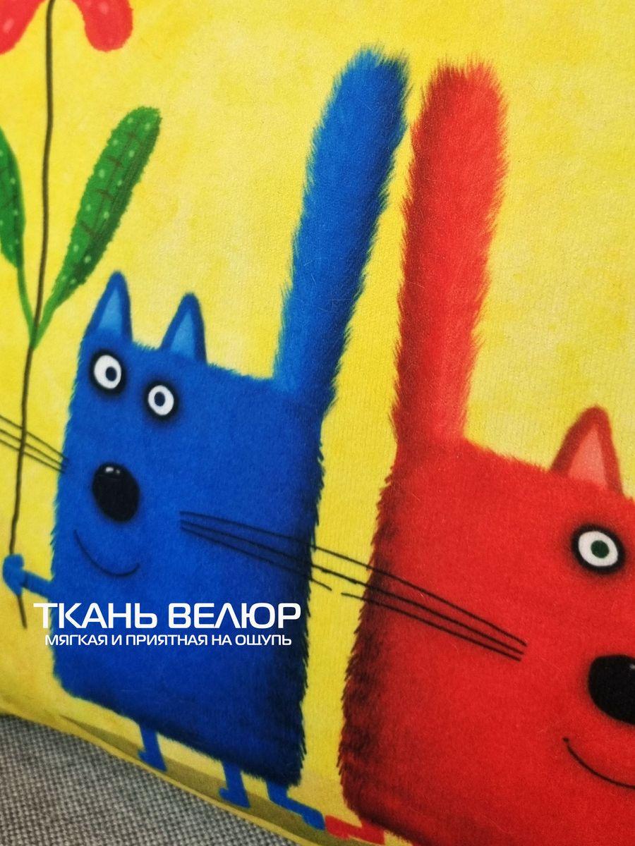 Подушка декоративная KOTOKLISM. ДВА КОТА 33x33. Каталог Матекс Подушка декоративная KOTOKLISM. ДВА КОТА 33x33. Каталог Матекс