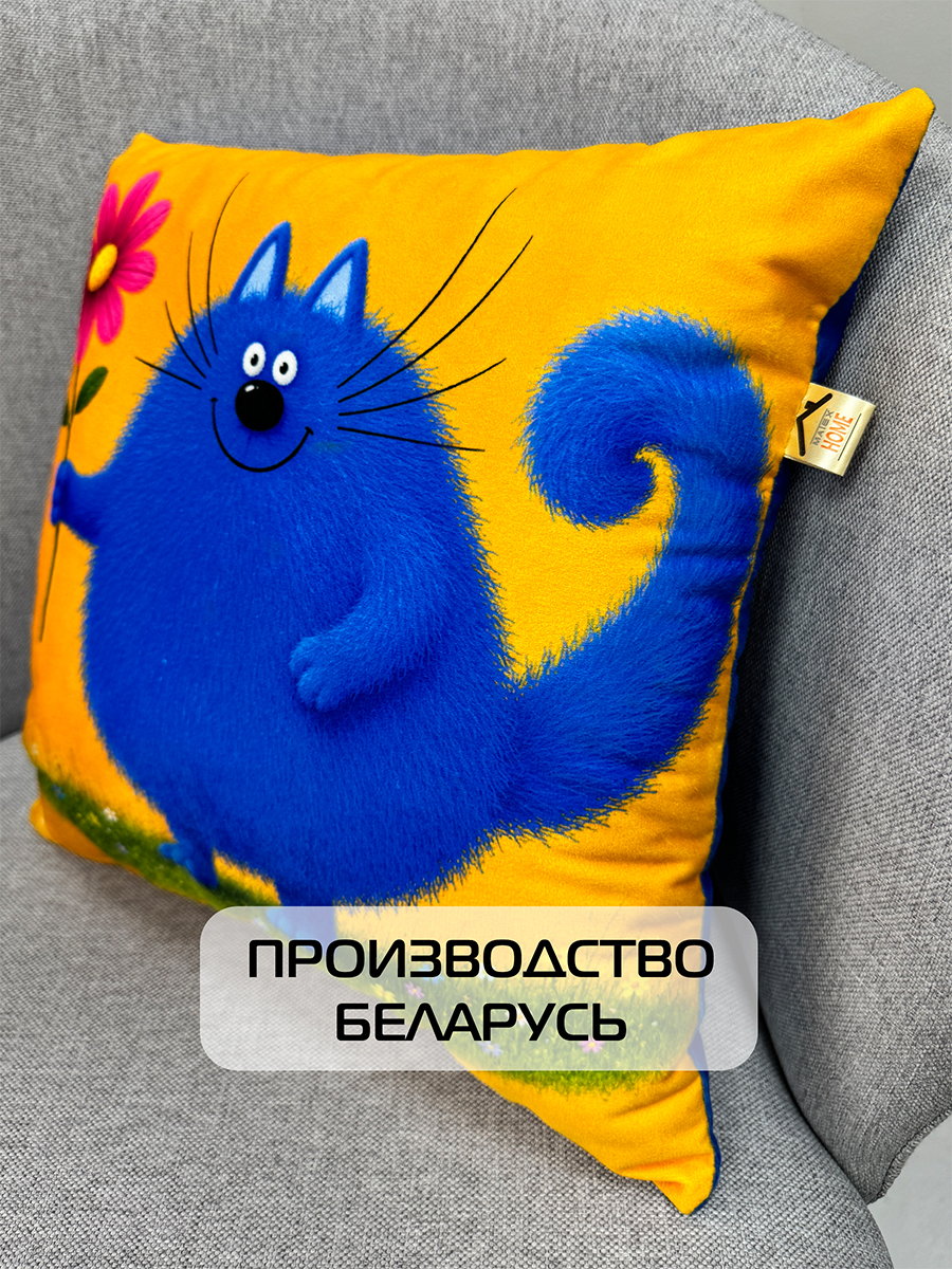 Подушка декоративная KOTOKLISM. ТОЛСТЯК 33x33. Каталог Матекс Подушка декоративная KOTOKLISM. ТОЛСТЯК 33x33. Каталог Матекс