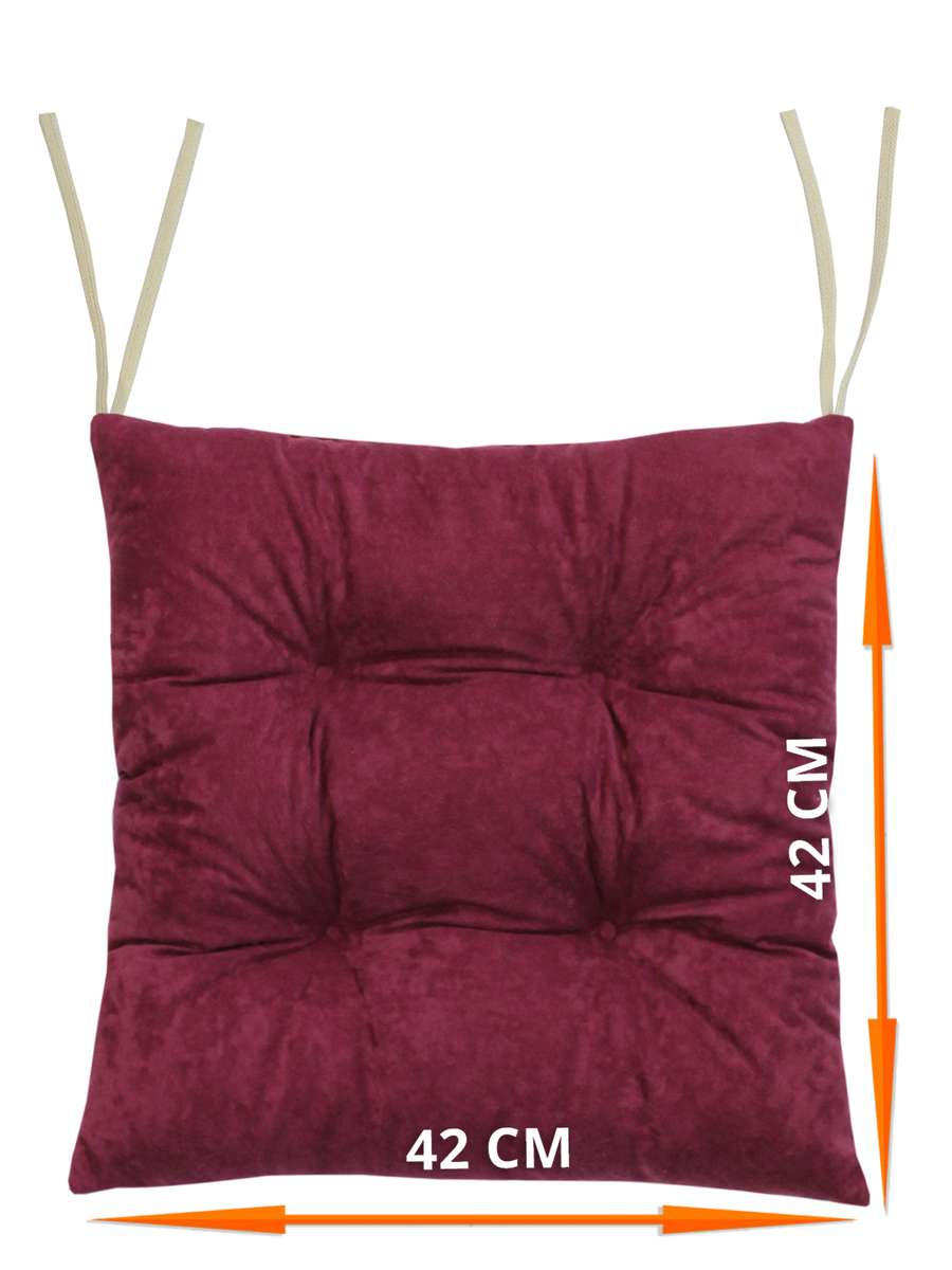 Подушка для сиденья VELOURS. 42x42. Каталог Матекс Подушка для сиденья VELOURS. 42x42. Каталог Матекс