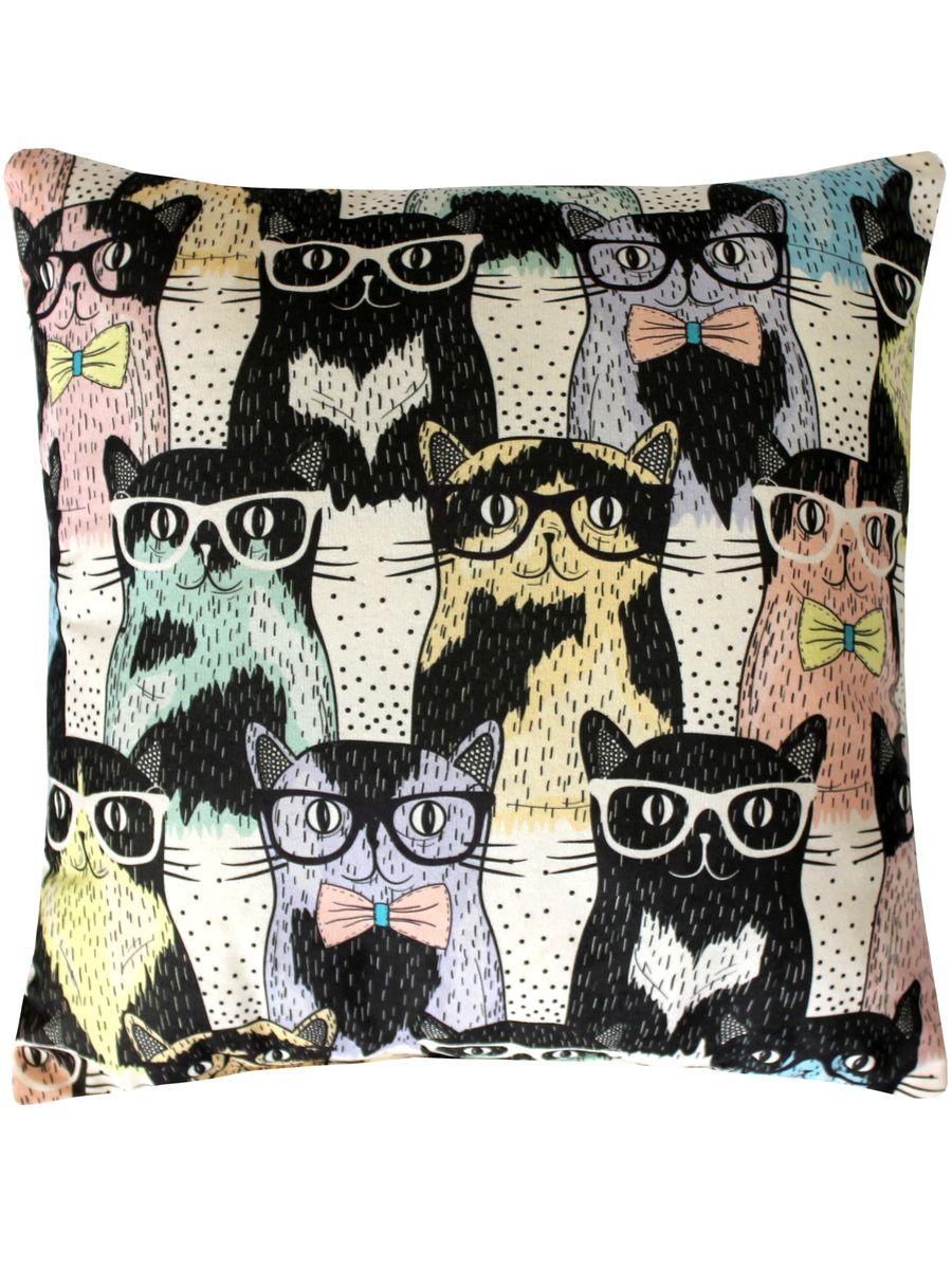 Подушка декоративная FANTASY. КОТЫ XИПСТОРЫ 33x33. Каталог Матекс Подушка декоративная FANTASY. КОТЫ XИПСТОРЫ 33x33. Каталог Матекс