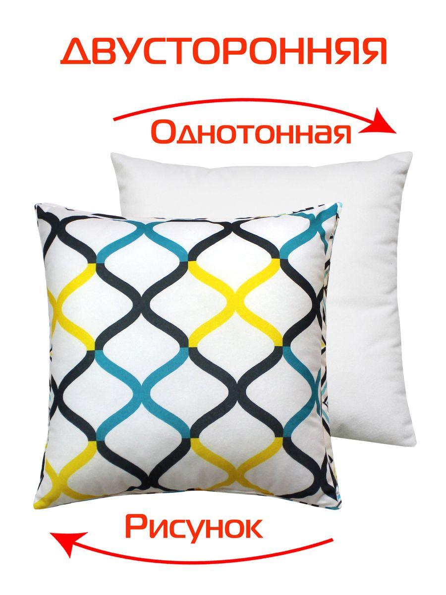 Подушка декоративная FANTASY RETRO 33x33 Для дома и офиса