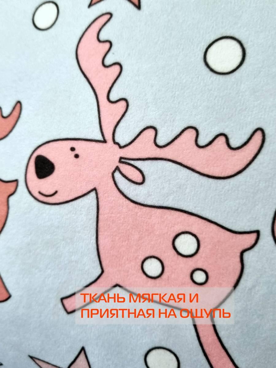 Подушка декоративная HAPPY NEW YEAR. CHRISTMAS. ОЛЕНИ И ЗВЕЗДЫ. 33x33. Каталог Матекс