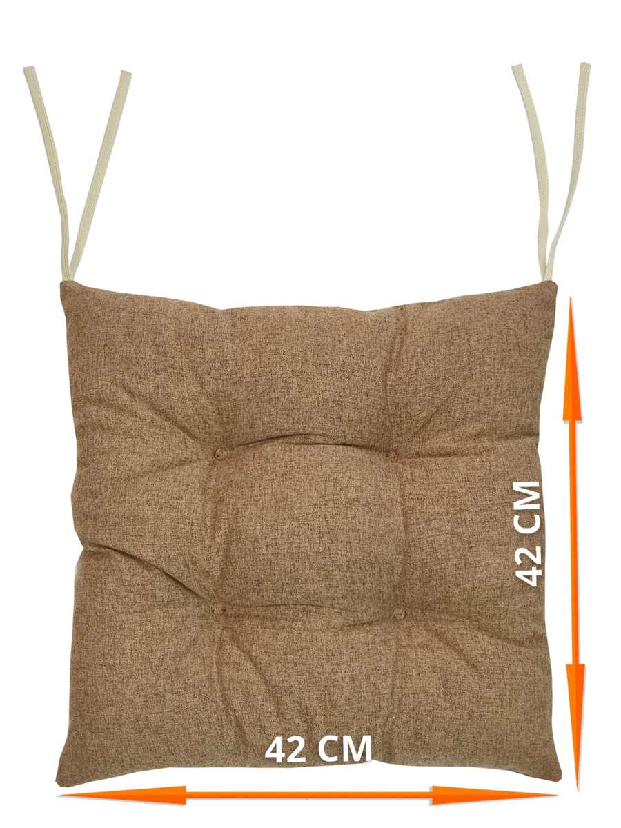 Подушка для сидения MELANGE.  42x42. Каталог Матекс