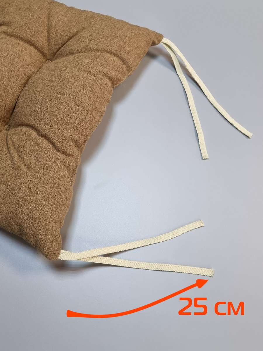 Подушка для сидения MELANGE.  42x42. Каталог Матекс