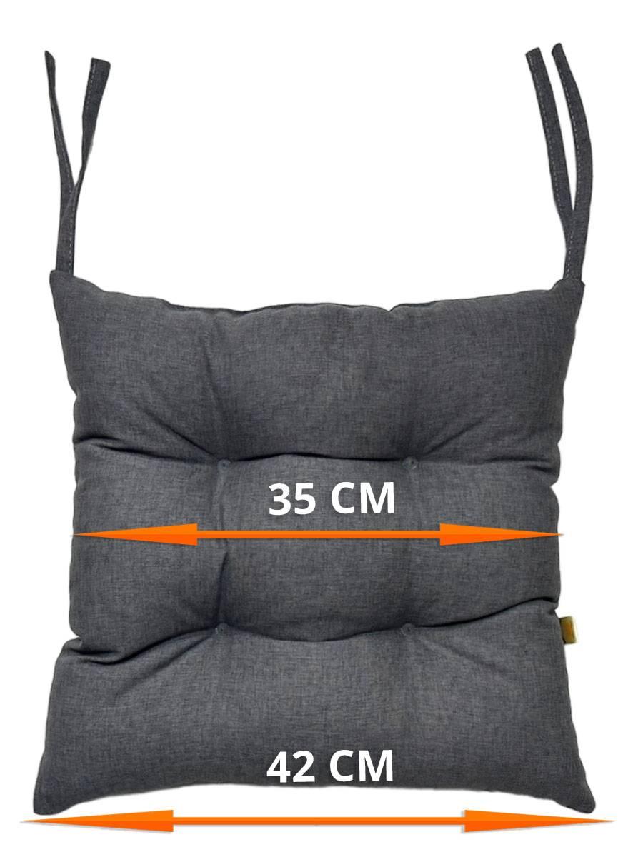 Подушка для сидения MELANGE.  42x42. Каталог Матекс